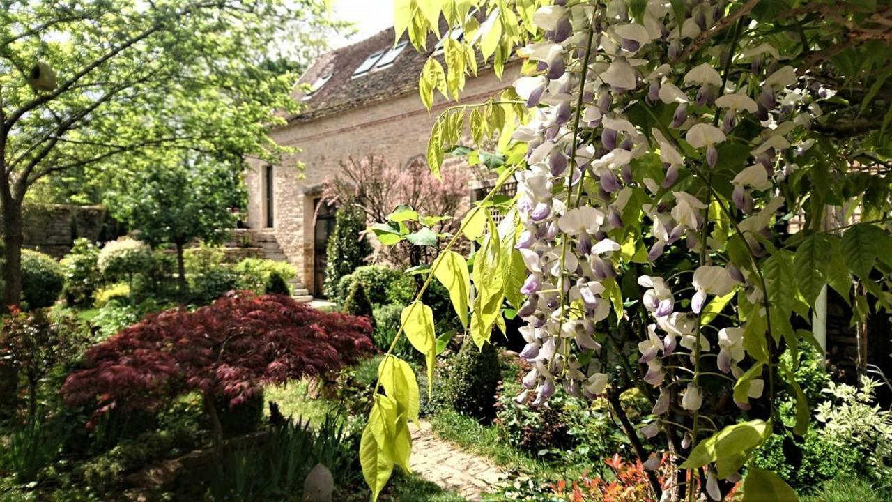 Вілла Les Jardins Art-Conscience Etrigny Екстер'єр фото